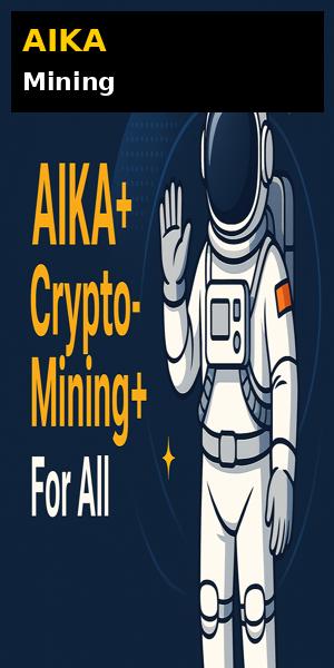 AIKA X1 Miner App on a phone
